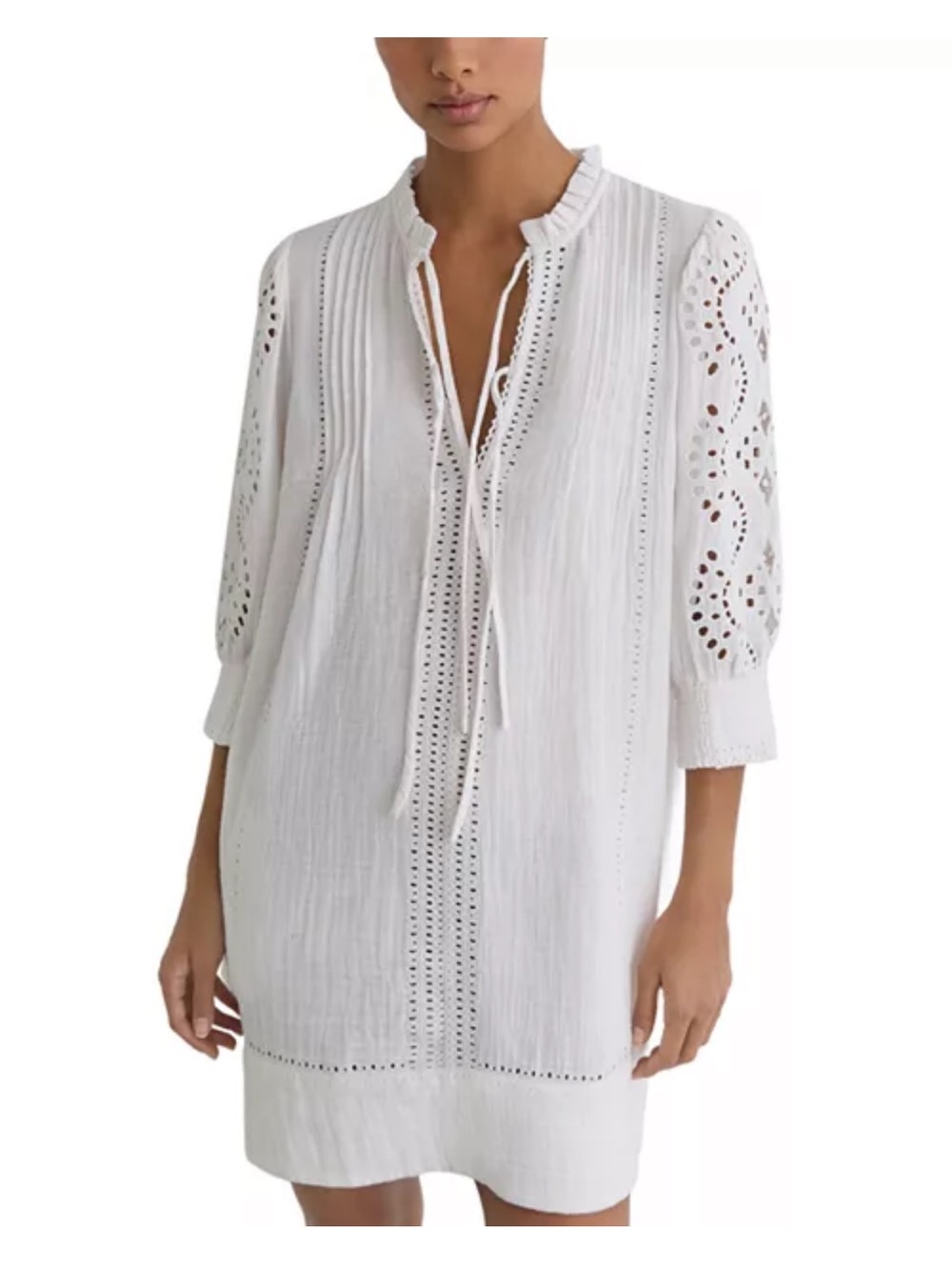 Reiss Gia Cheesecloth Resort Dress NWT sz 2